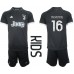 Juventus Weston McKennie #16 Dětské Oblečení 3rd Dres 2023-24 Krátkým Rukávem (+ trenýrky)